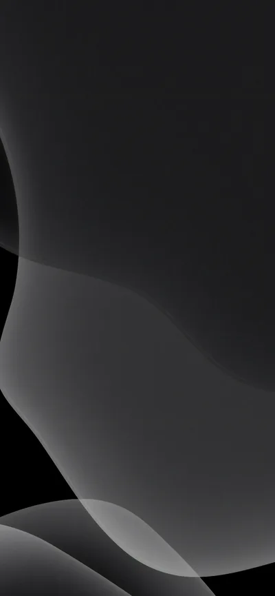 Layered Dark Grey Ribbons HD Phone Wallpaper