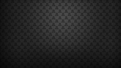 Repeating Ornament on Charcoal Grey HD Wallpaper