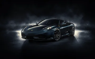 Ferrari F430 with Backlit Fog HD Wallpaper