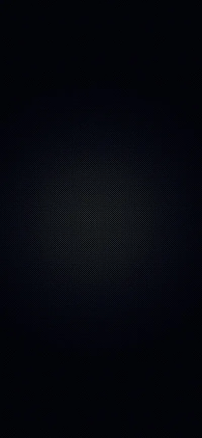 Faint Blue Glow at the Centre of Black HD Phone Wallpaper