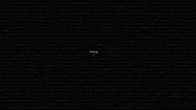code, JavaScript, black background, simple background