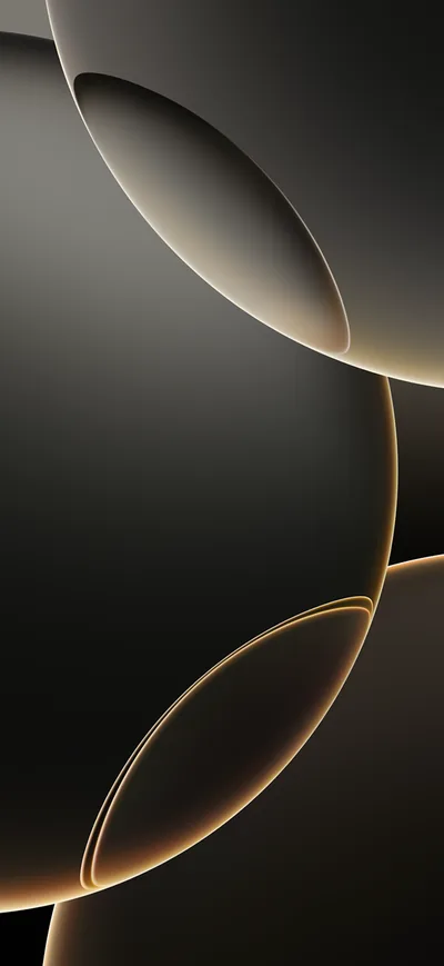 iPhone 16 Pro, Black, Abstract, Minimalist, Dark Full HD Wallpaper