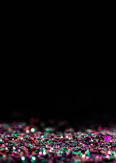 Cute Black Glitter HD Wallpaper