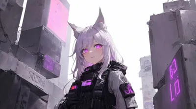 Anime Purple Wallpapers 4k, HD Backgrounds