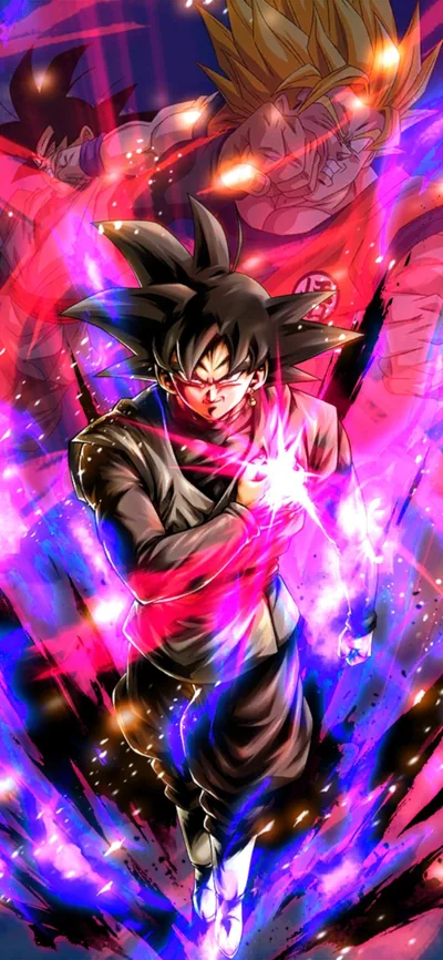 SPARKING Transforming Goku Black