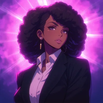 Black Anime Wallpaper 4K