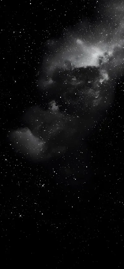 Deep Black Space Wallpaper for Phones Starry Night Sky
