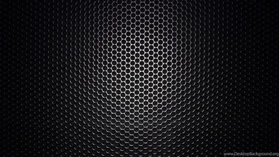 Metal Grille Dot Pattern in Black HD Wallpaper