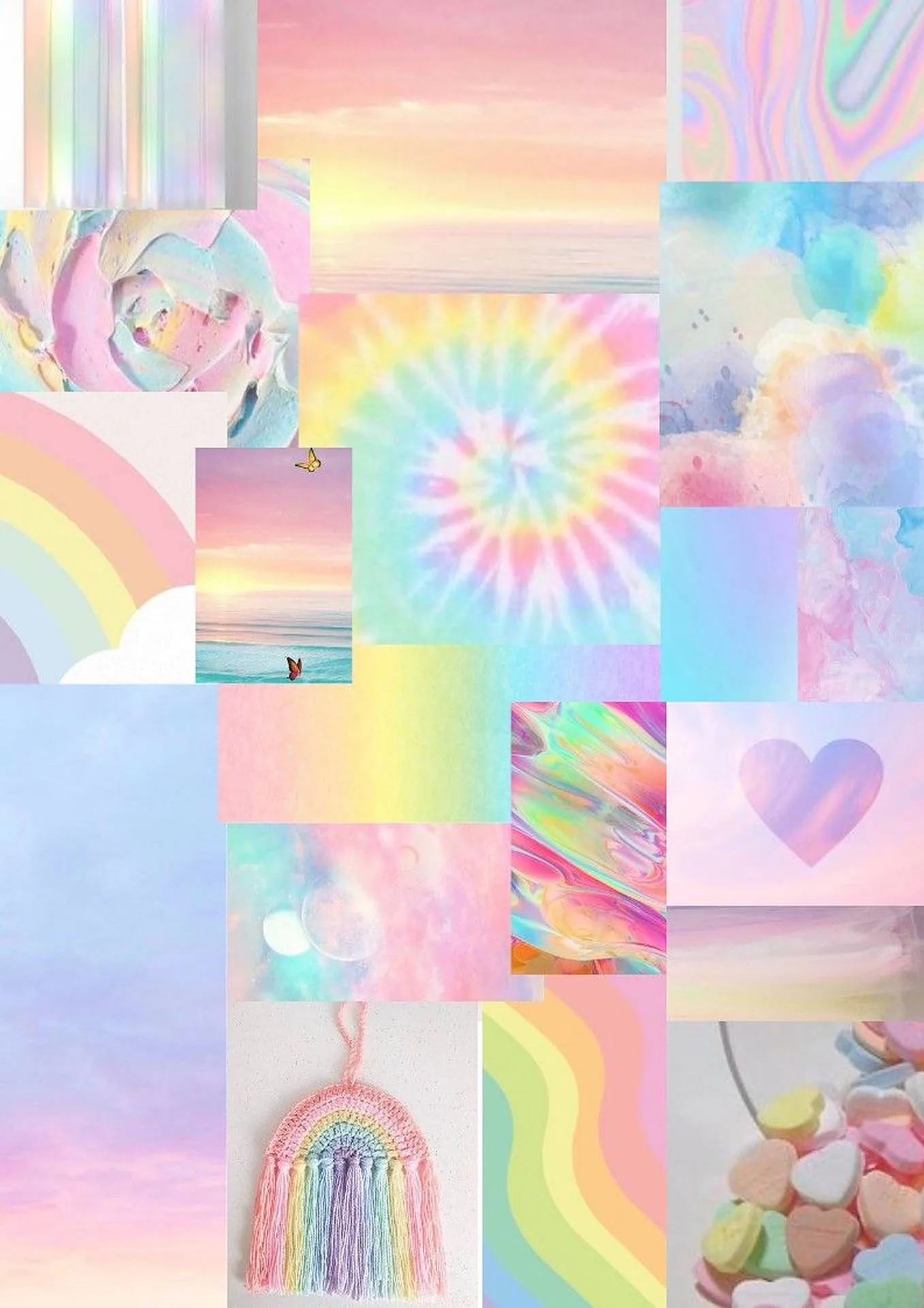 Pastel Rainbow Wallpapers