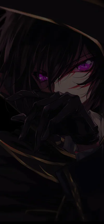 Lelouch Lamperouge Code Geass Black Wallpapers Wallpapers Clan