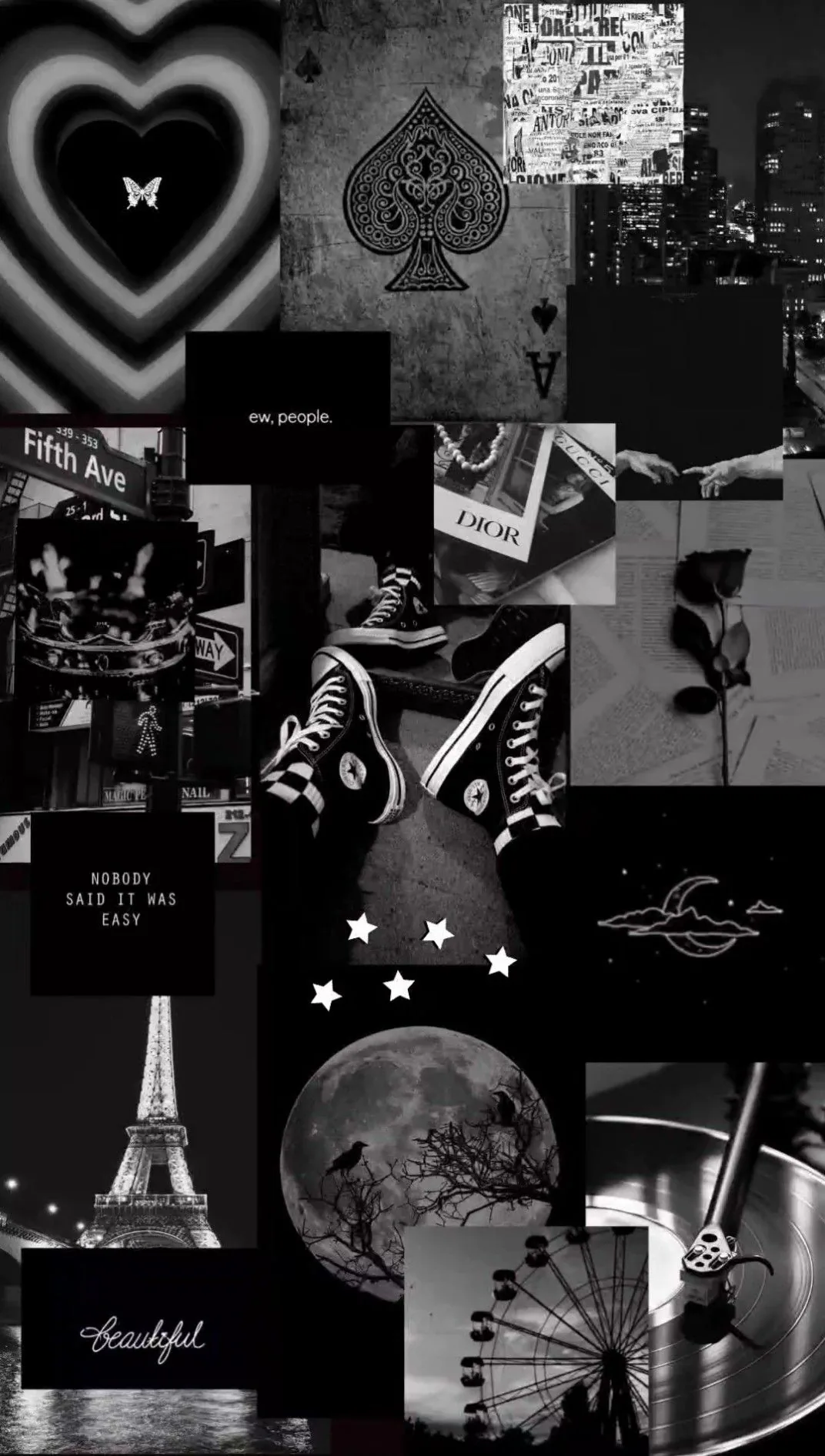 Black aesthetic wallpapers