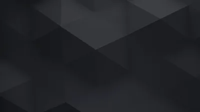 Charcoal Low Poly Triangle Pattern HD Wallpaper