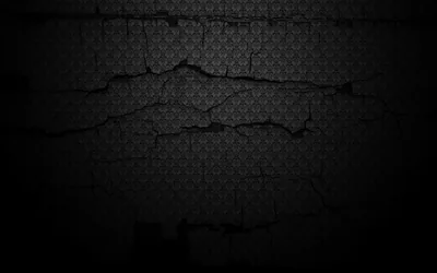 Cracked Wall over Faded Damask HD Wallpaper