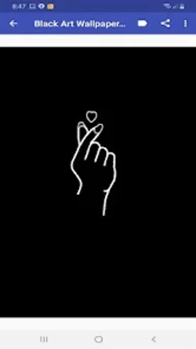 Black Art Wallpapers Love for Android