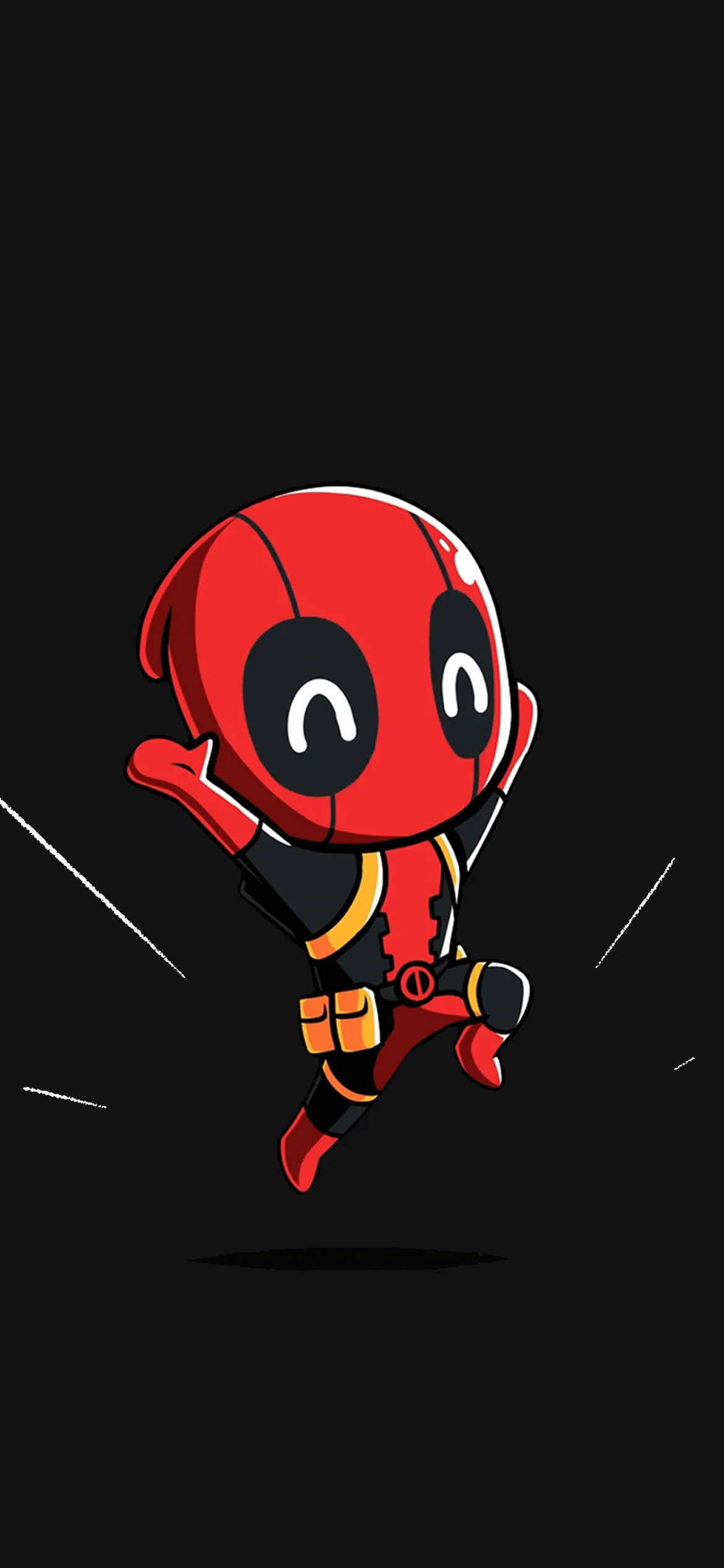 Black Cartoon Phone