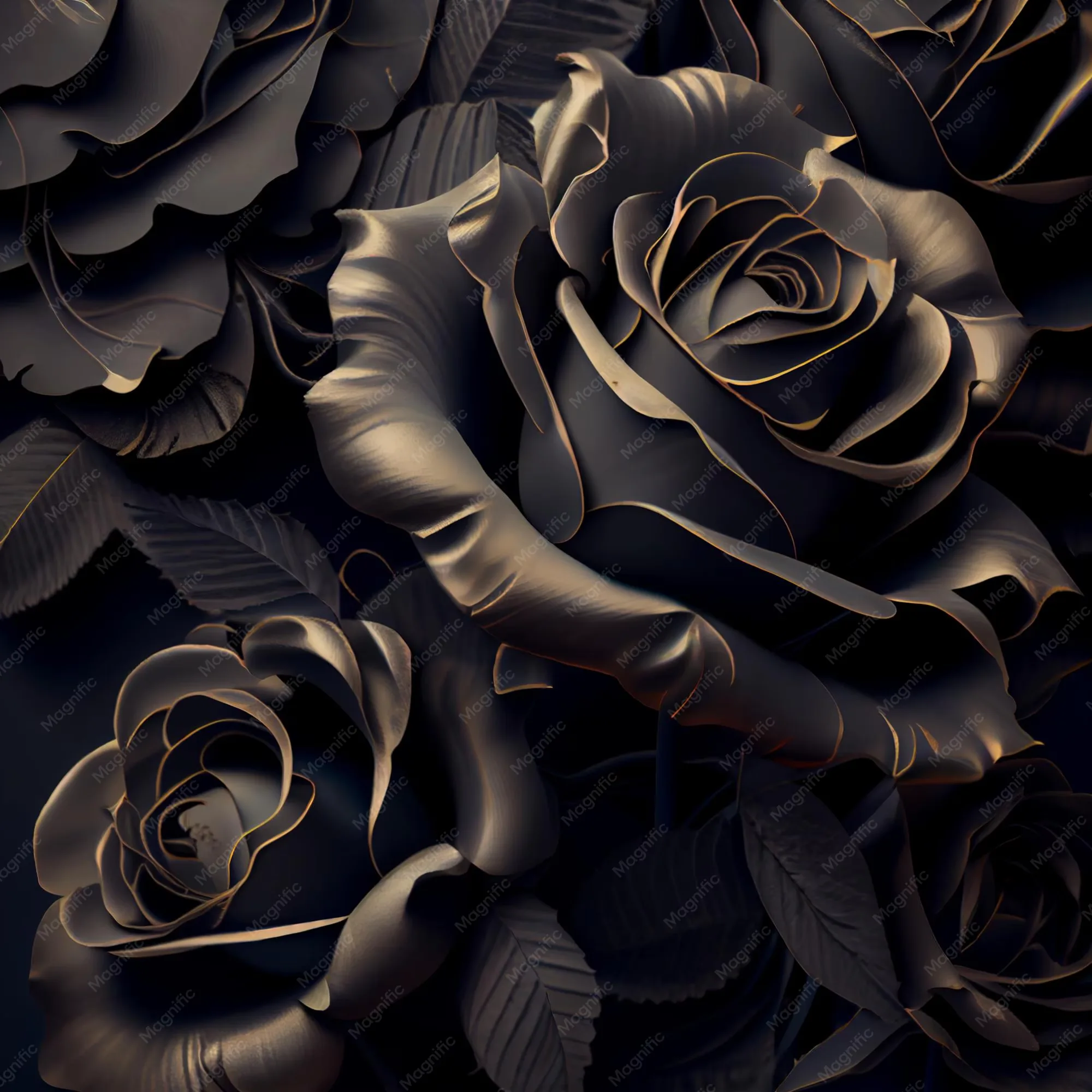 Black Roses Images