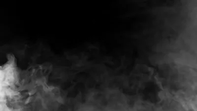 Black Background With Smoke