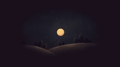 Simple Night Wallpaper, HD Artist 4K Wallpapers, Images and Background