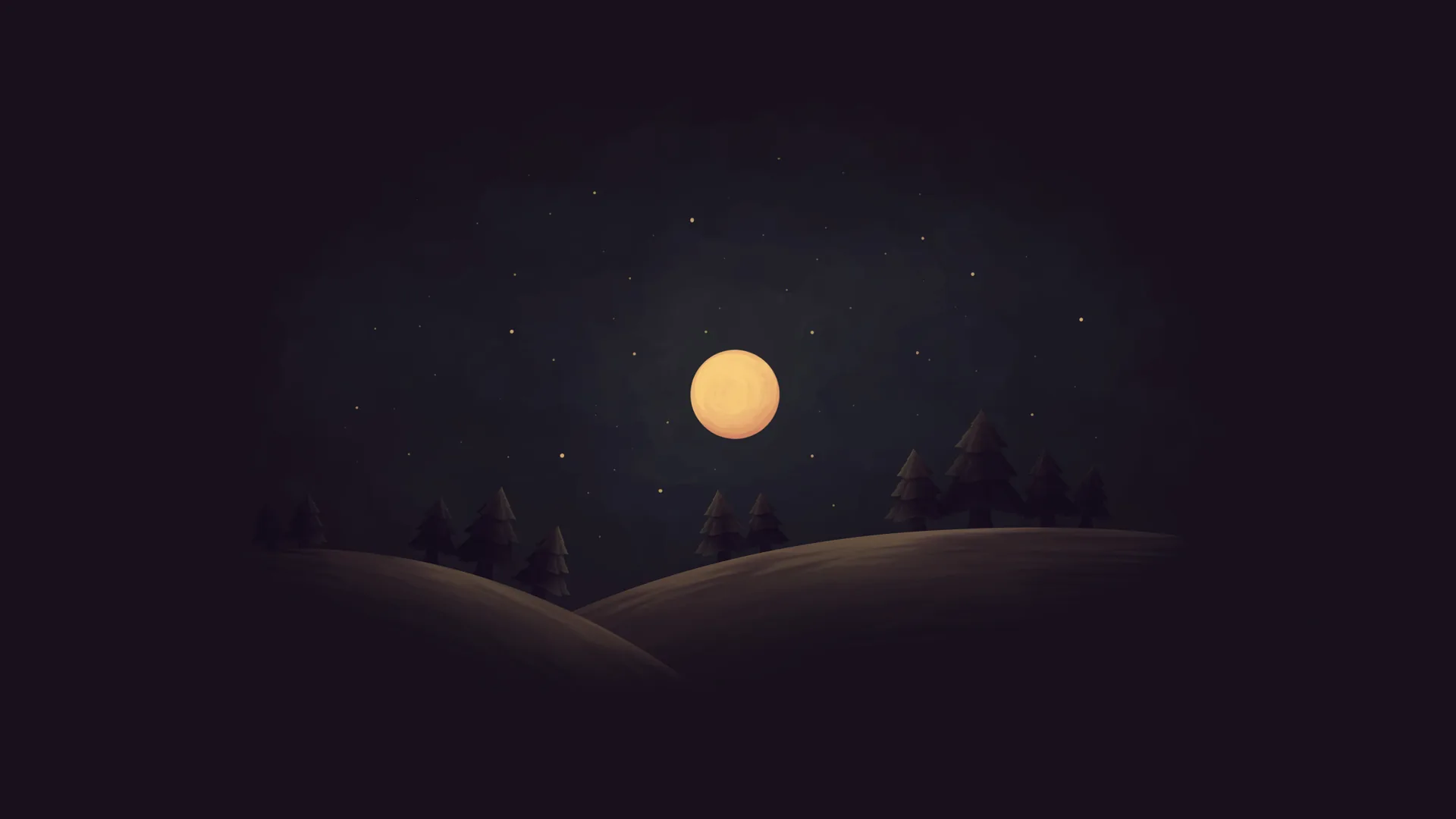 Simple Night Wallpaper, HD Artist 4K Wallpapers, Images and Background