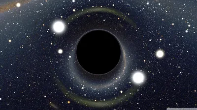 4k Computer Black Hole Wallpapers
