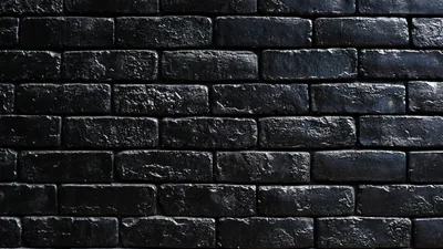 Black Brick Wallpaper 4K
