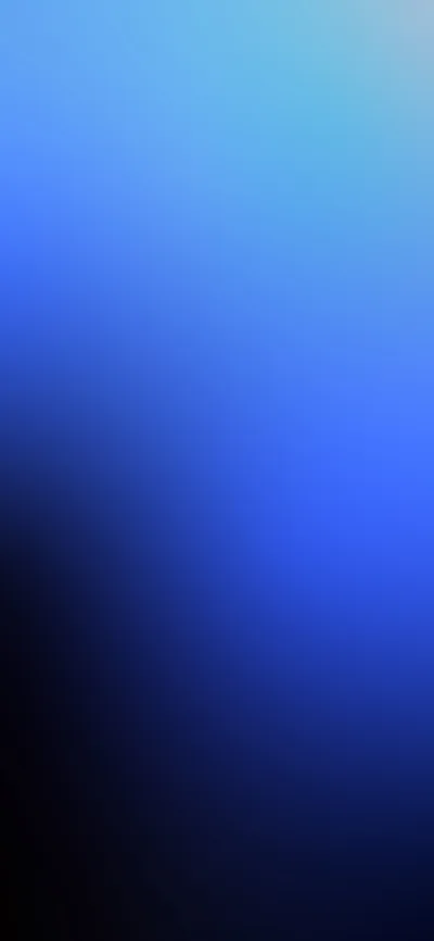 Light Blue To Black Gradient