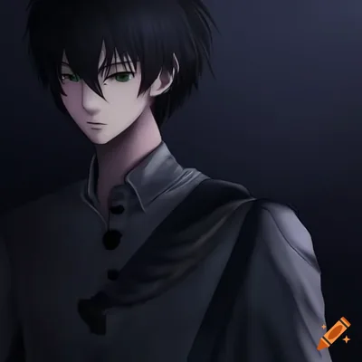 Anime Male Characters With Black Hair