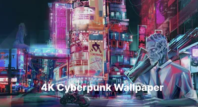 Free 4K Cyberpunk Wallpaper