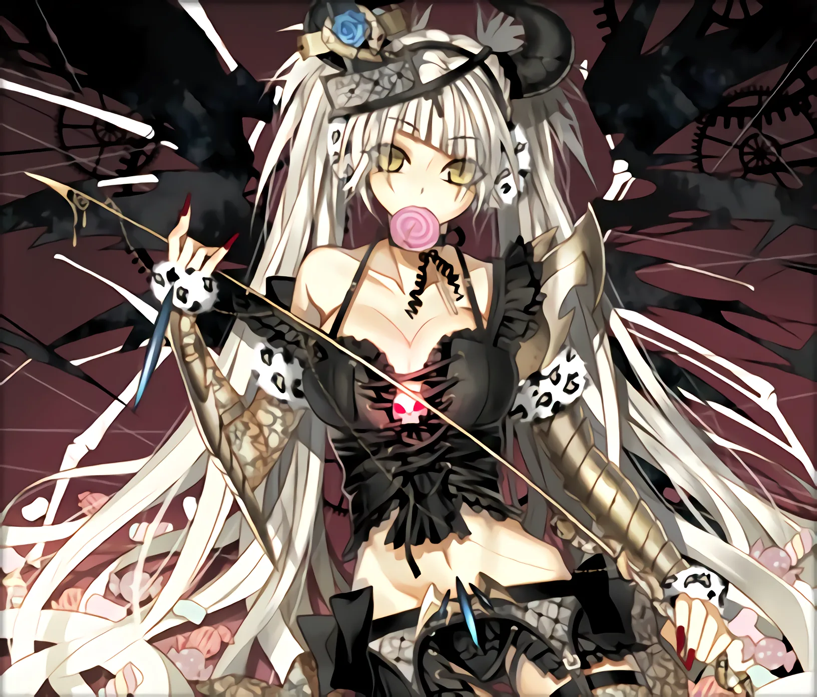 Cartoon Goth Girl Wallpapers