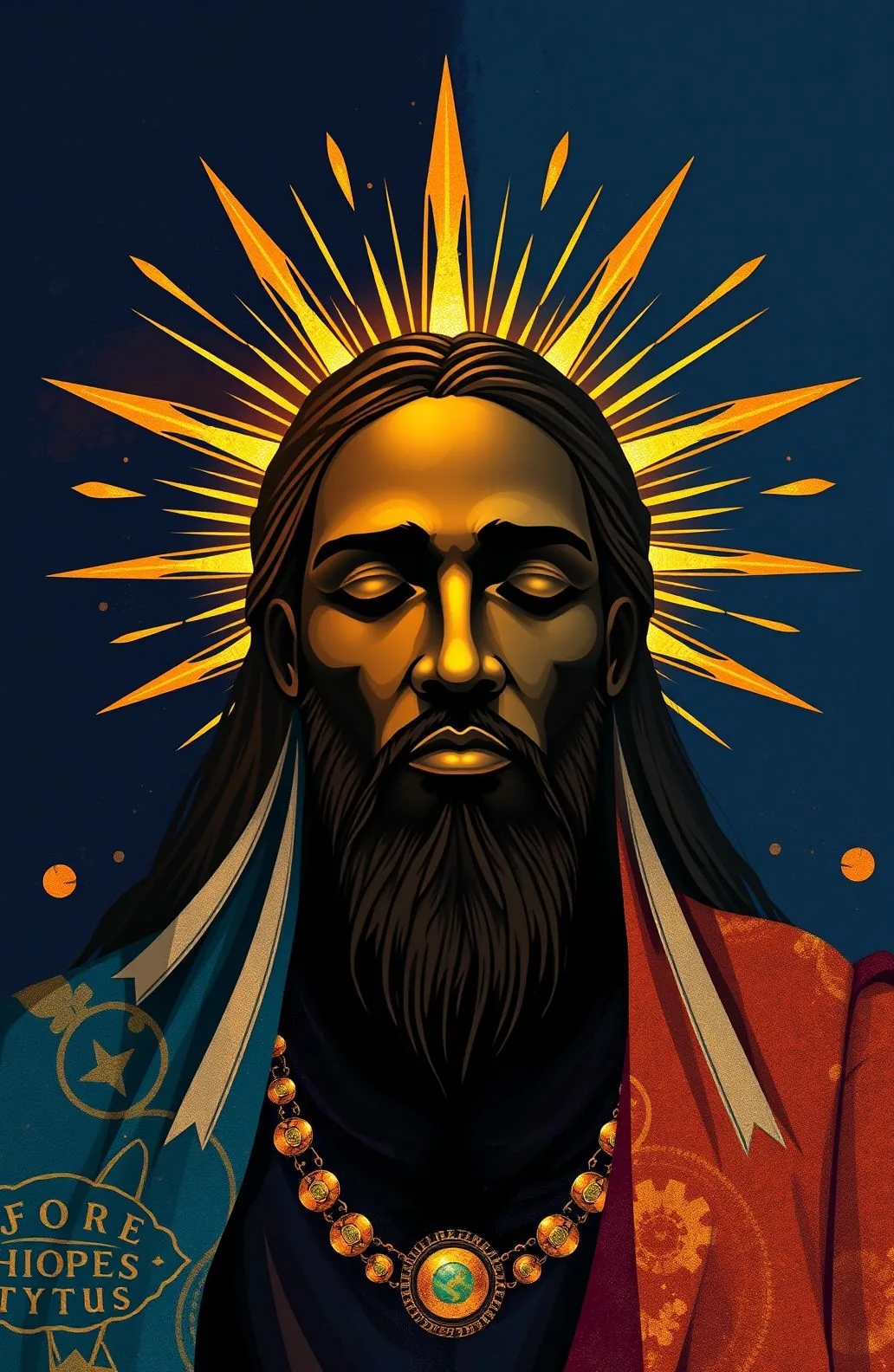 Black Jesus Lock Screen Wallpaper