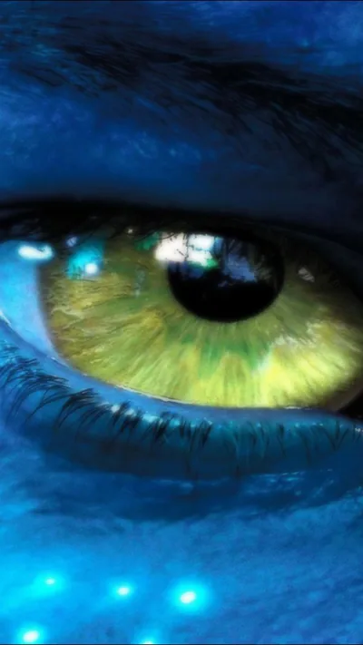 Alien Eye Close-Up for Galaxy S5 HD Phone Wallpaper