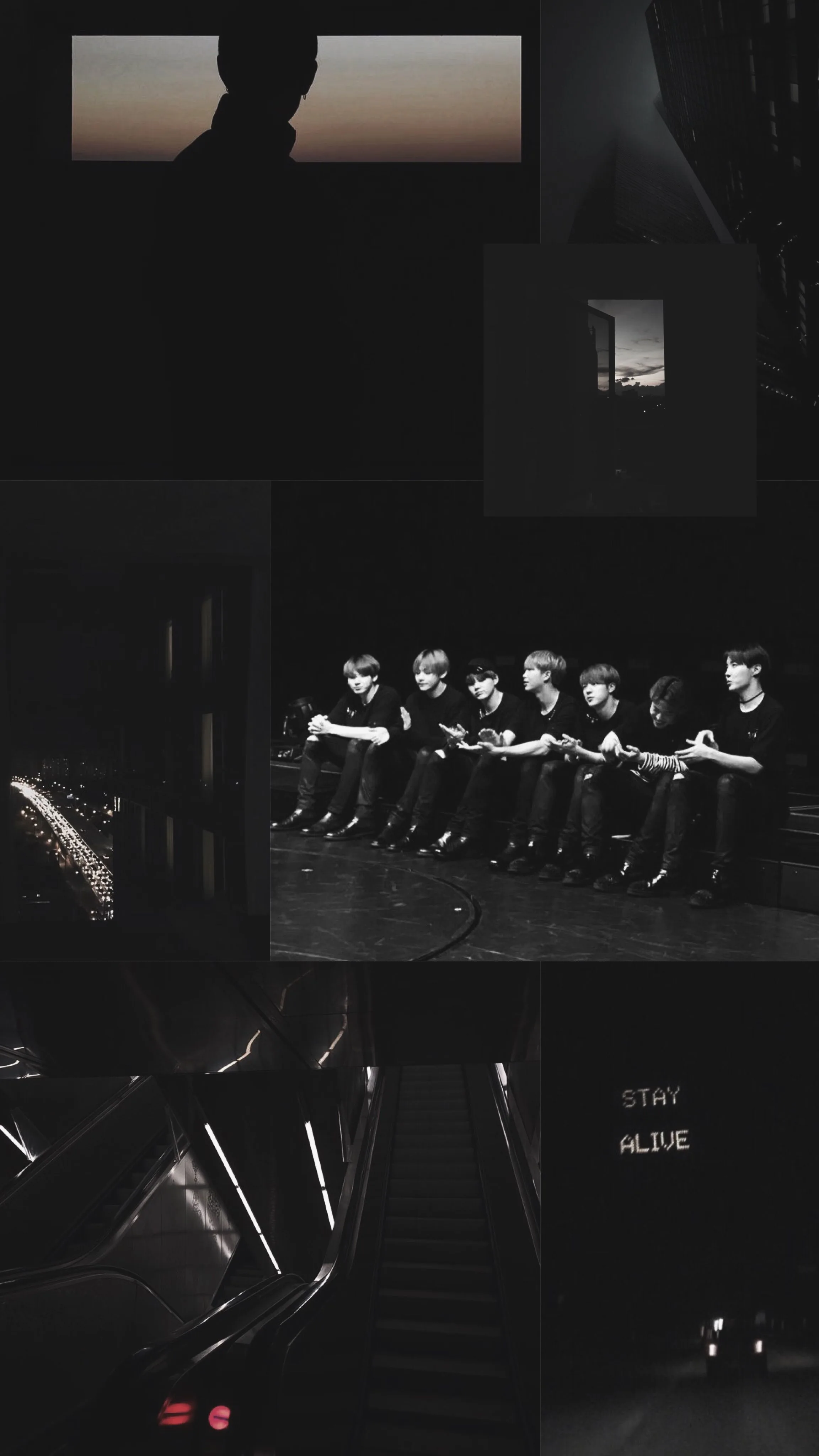 Jungkook Wallpaper Aesthetic Black Korean Artist Wallpaper