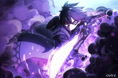 Black And Purple Anime Boy Wallpapers