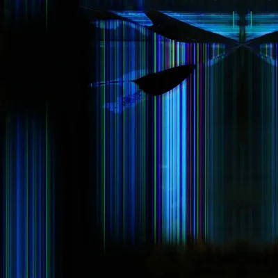 Broken Black Screen Wallpaper