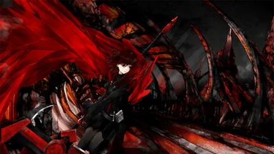 Caped Fighter in a Red Battlefield HD Wallpaper