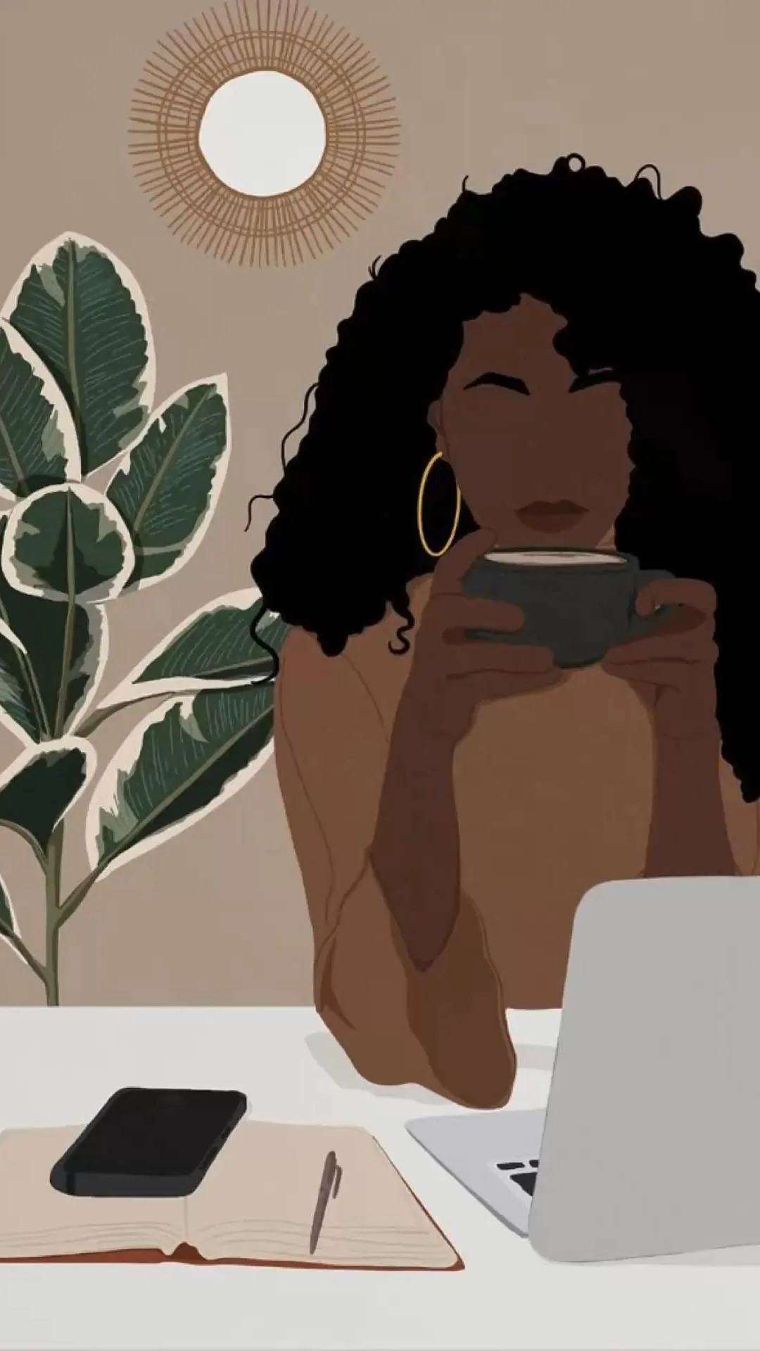 Black girl backgrounds