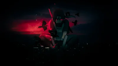 Itachi Uchiha In Dark Background HD Naruto Wallpapers