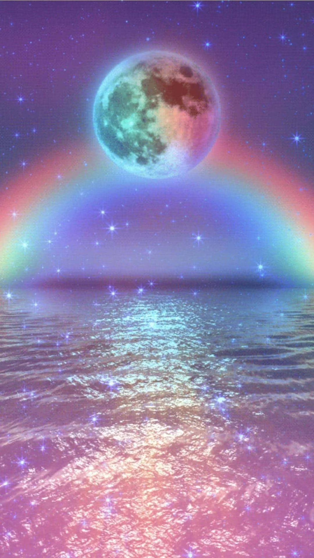 Cute Moon Wallpaper 4k