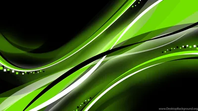 Green Abstract Art Wallpaper