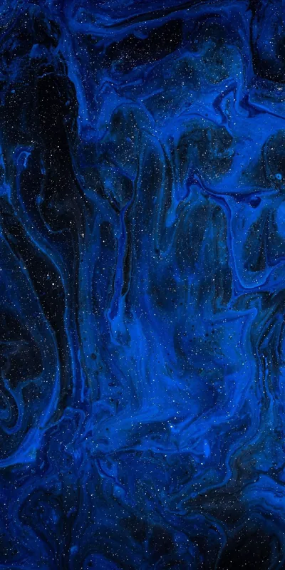 Blue Black Aesthetic Wallpaper
