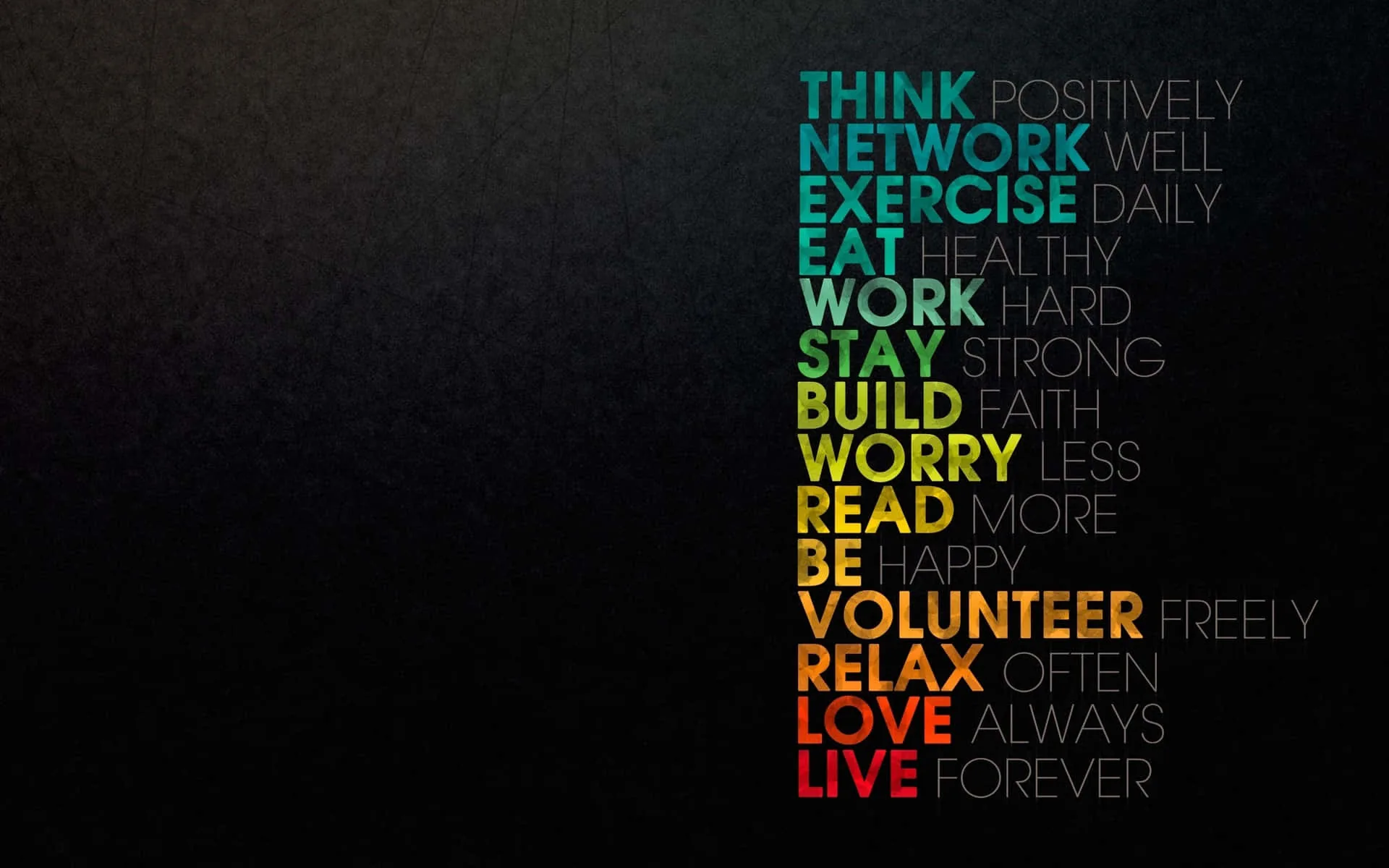 Black Motivation Wallpaper HD