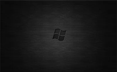 Windows Logo on Brushed Metal HD Wallpaper