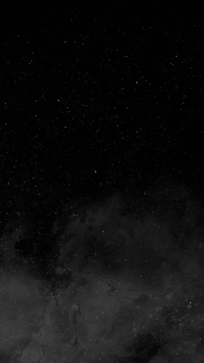 Grey Smoke Under a Starry Sky HD Phone Wallpaper
