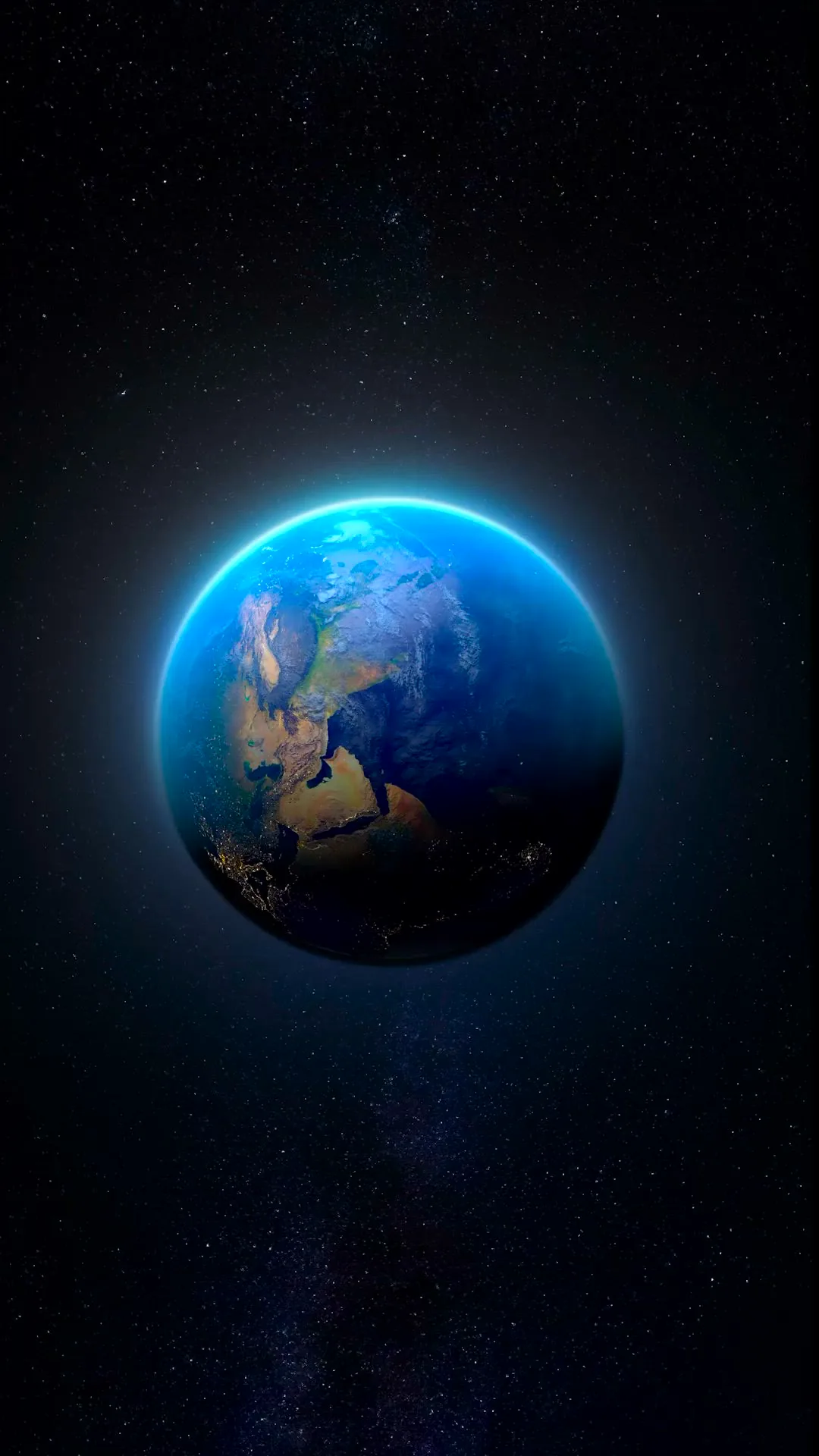 Dark Planet Background