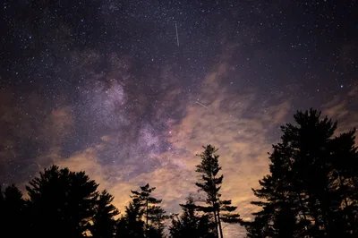 Starry Night Sky 4K Ultra HD Wallpaper