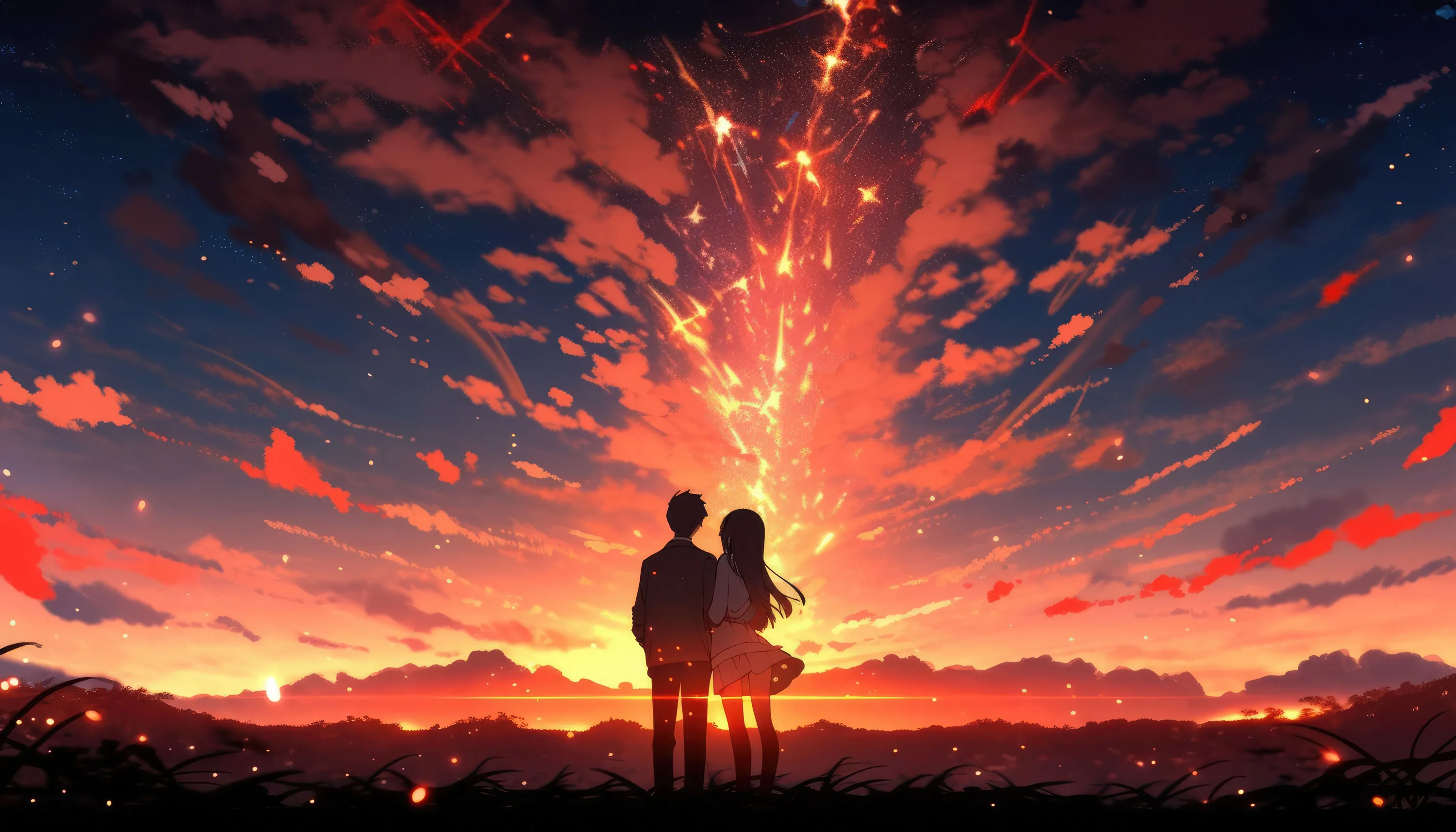Romantic Anime Wallpapers 4k, HD Backgrounds