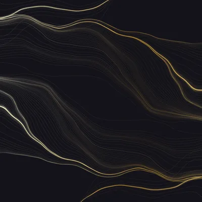 Black Gold Abstract Wallpaper Wall Decals