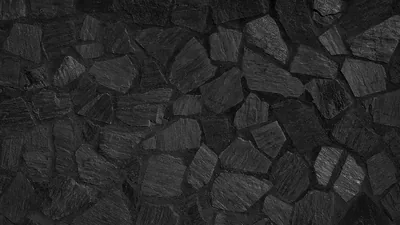 Dark Crushed Stone Wall Texture HD Wallpaper