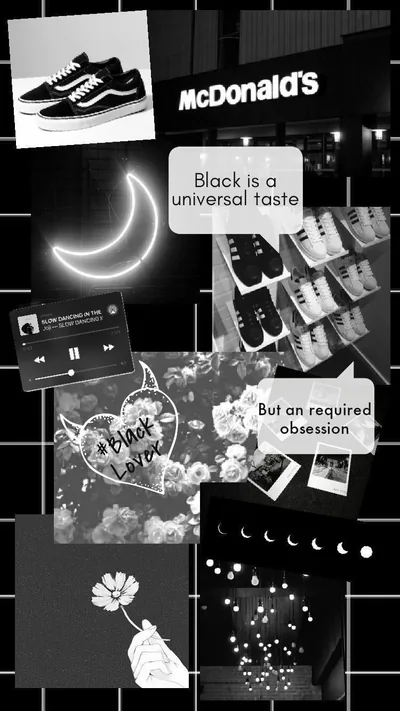 Black Wallpaper Black Wallpaper for girls Black Lover Wallpaper