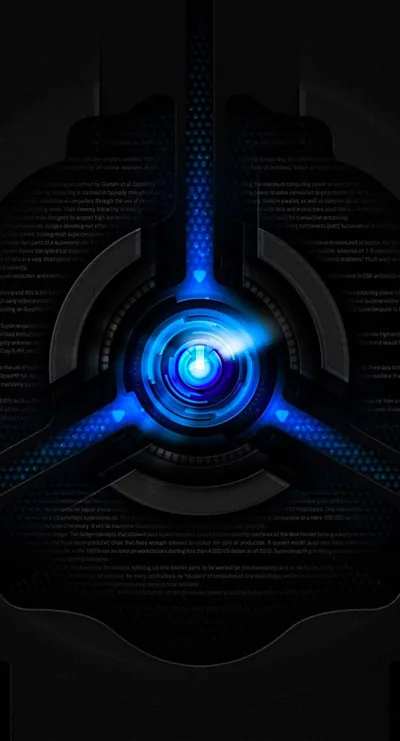 Cool Black Blue wallpaper sc iPhone8Plus